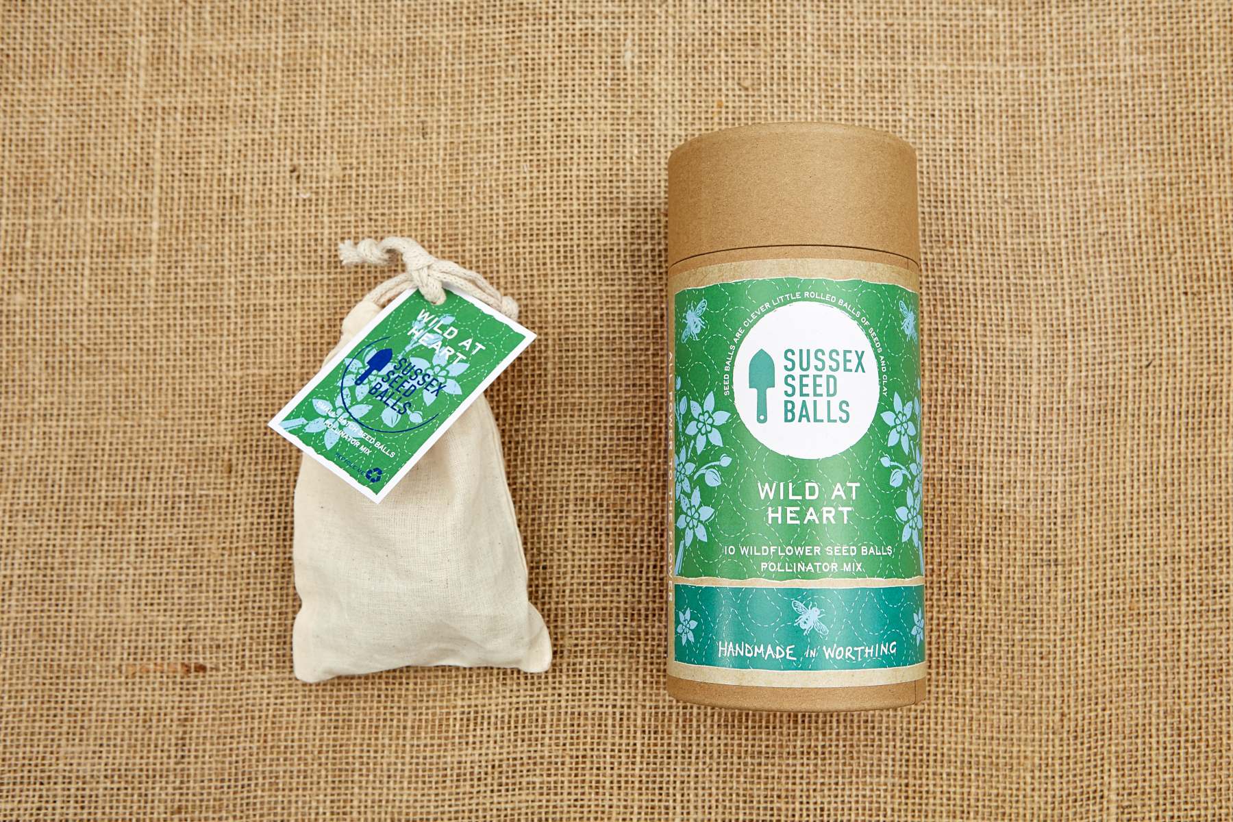 "Wild At Heart" wildflower seed ball tube (for all soils) - Image 4