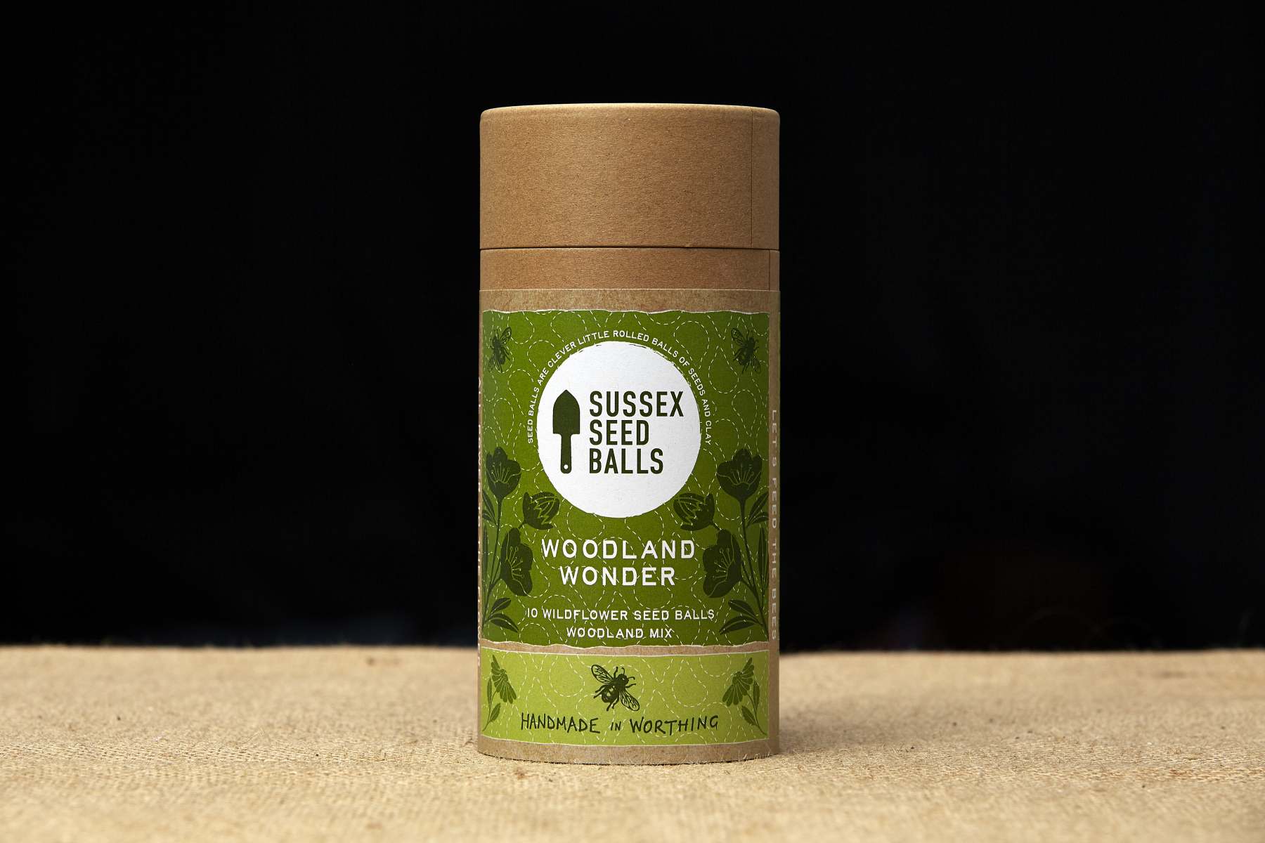 "Woodland Wonder" wildflower seed ball tube (suited to shade) - Image 3